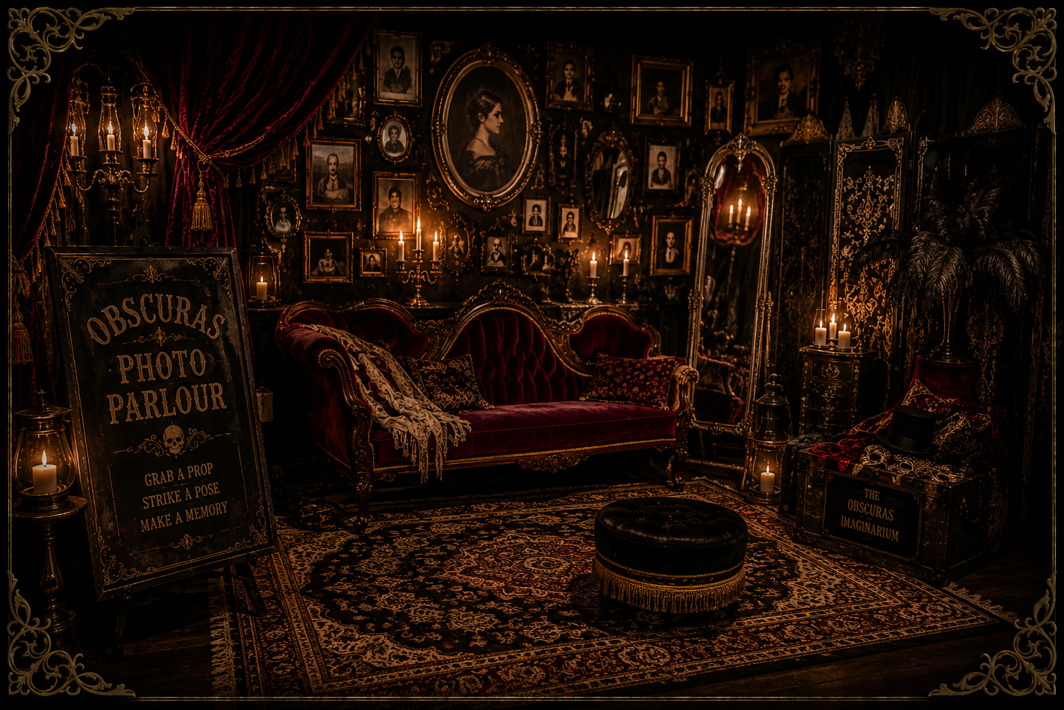 Victorian Photo Booth (Set Only)